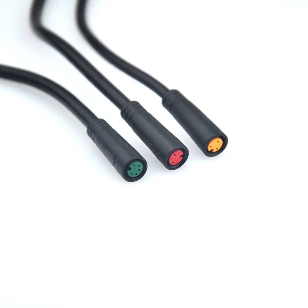 Dream-start 4 pin m6 IP65 Electric Bike Low Voltage Wire Male or Female Mini Waterproof Connector