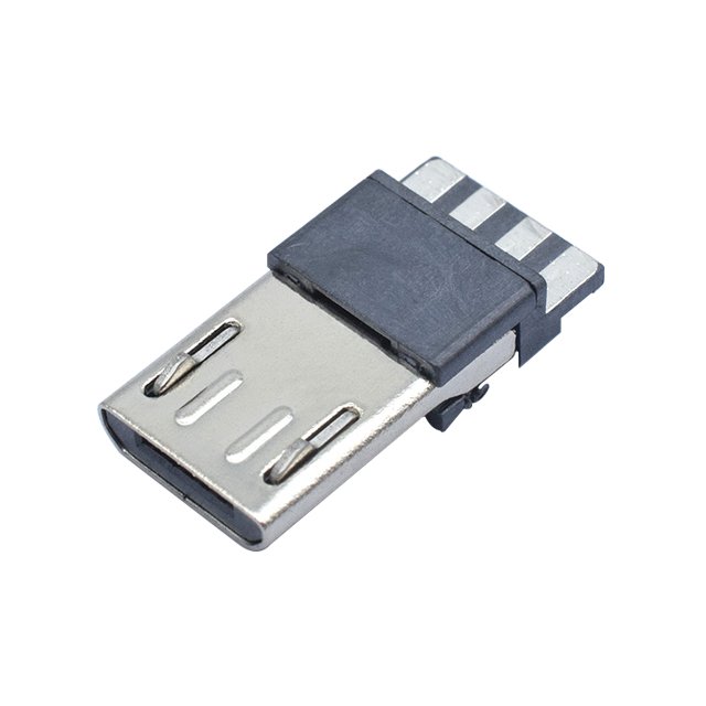 Micro USB 5 pin Male Plug Connector Welding Type V8 Male USB Connector for Mobile Phone Charger