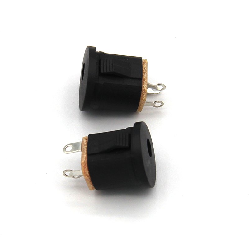 Straight Type Panel Mount DC Jack 5.5 Mm X 2.1 Mm Barrel Power Connector 12V DC Connector