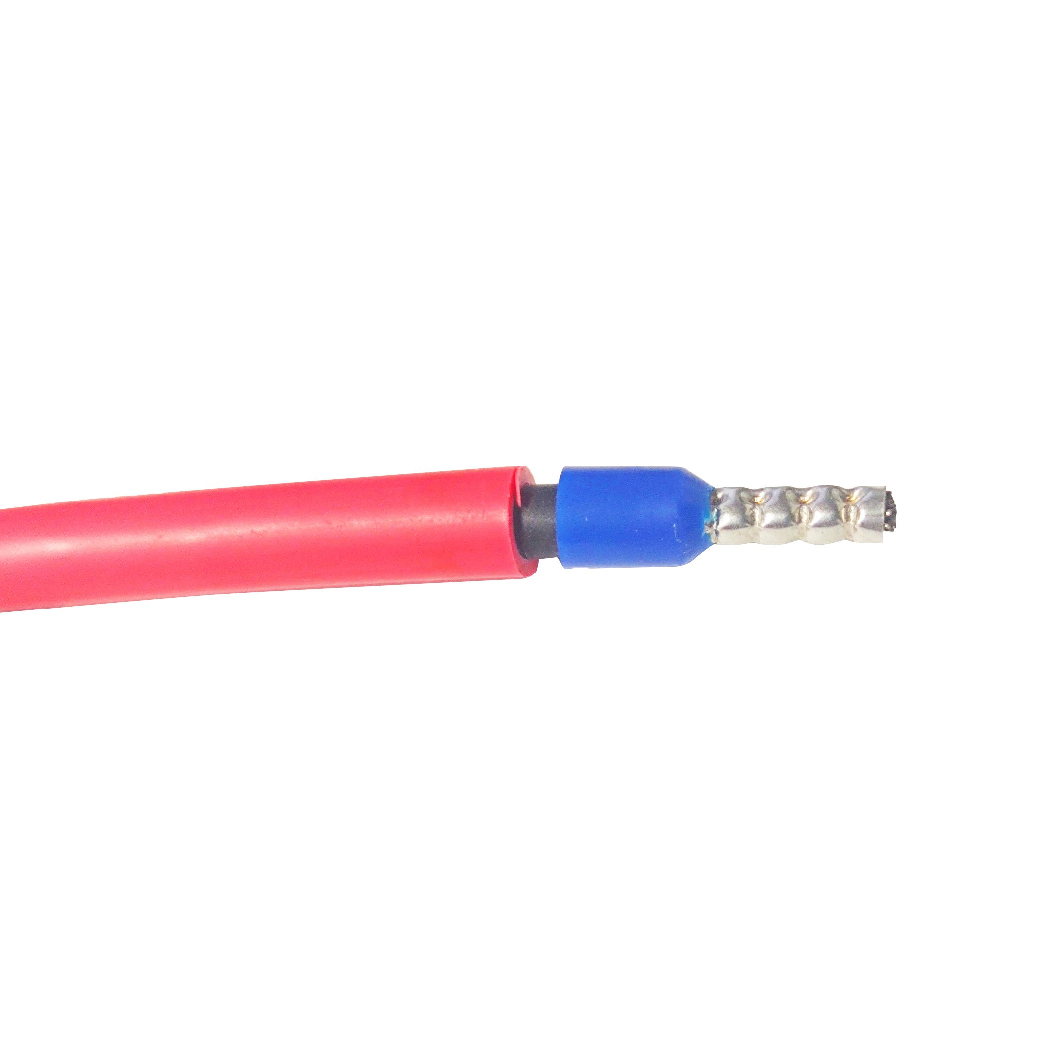 Tube Pre-insulated Bootlace Ferrule Cable Wire Terminal Electrical Connector Copper Coated Tin Crimp Terminal
