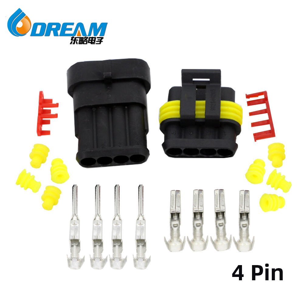 DJ7021-1.5-11 1.5 series 1 2 3 4 5 6 Pin way 282080-1 Male Female AMP car Electrical cable Automotive Waterproof Connector