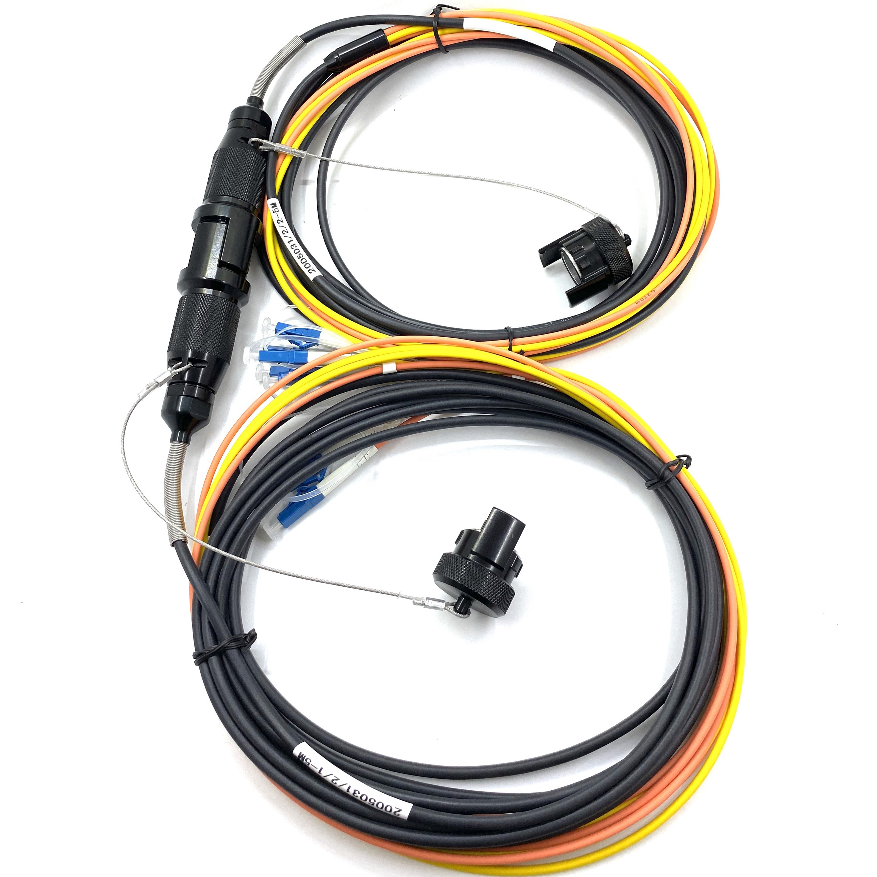 ZLTC YZC04P YZC04S plug and Socket outdoor field waterproof IP67 fiber connector assemblies for harsh environment using