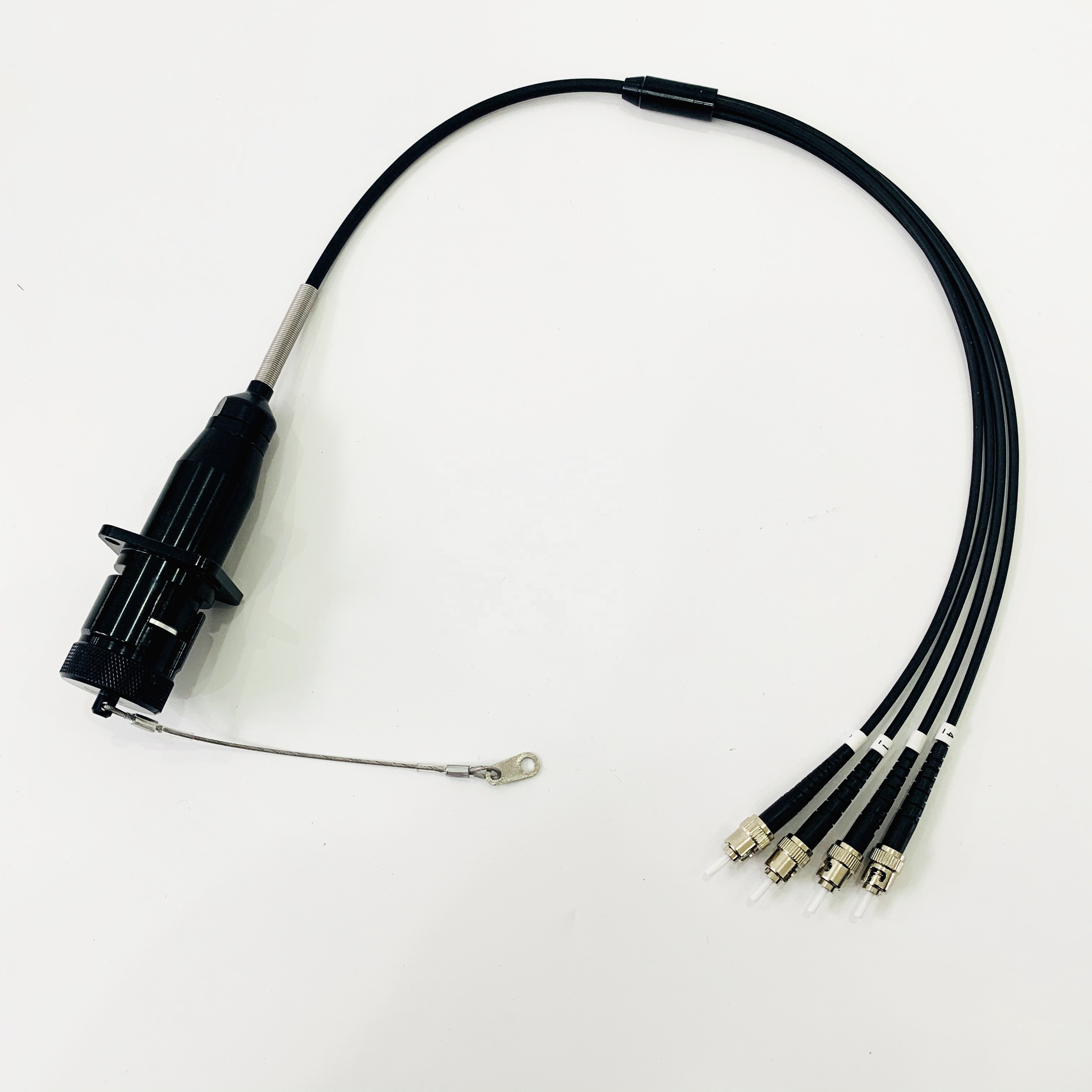 ZLTC YZC04P YZC04S plug and Socket outdoor field waterproof IP67 fiber connector assemblies for harsh environment using