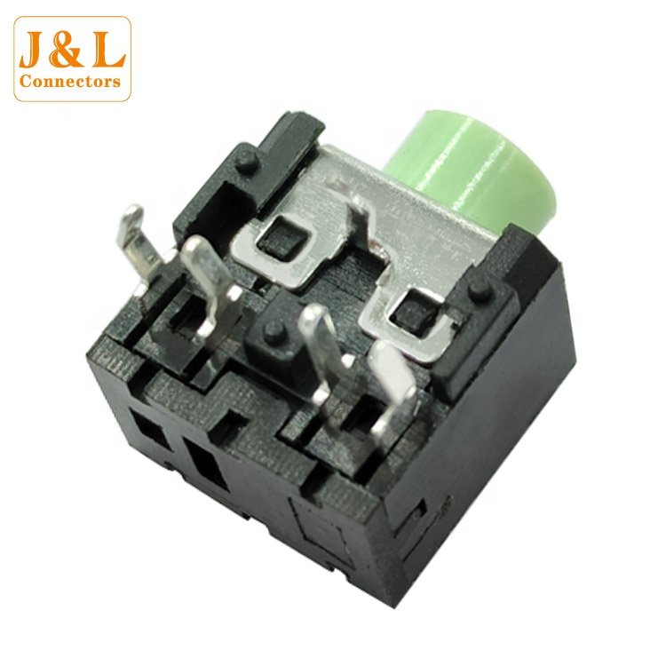 PJ306 Earphones Plug Female Panel Mount 3.5mm Audio Jack Connector Stereo Jack Socket