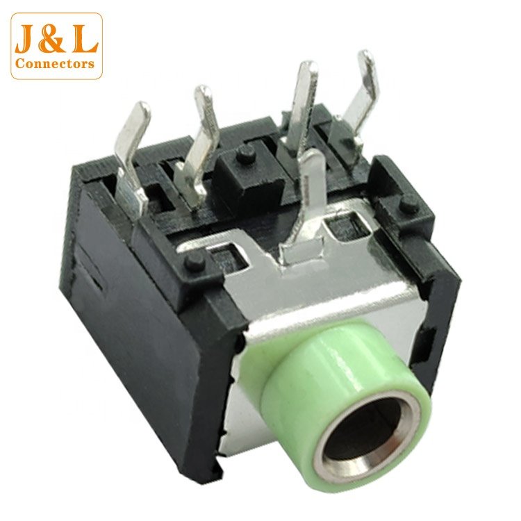 PJ306 Earphones Plug Female Panel Mount 3.5mm Audio Jack Connector Stereo Jack Socket