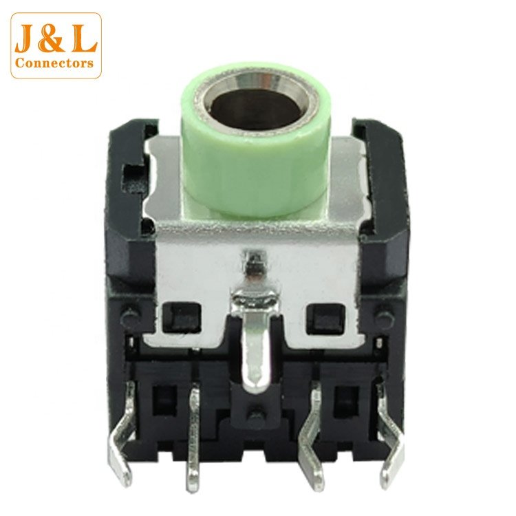 PJ306 Earphones Plug Female Panel Mount 3.5mm Audio Jack Connector Stereo Jack Socket