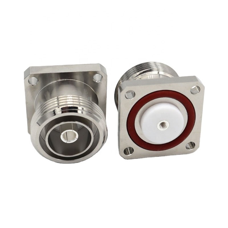 RF Coaxial Connector L29 7/16 Din Jack Female Flange For PCB Mount