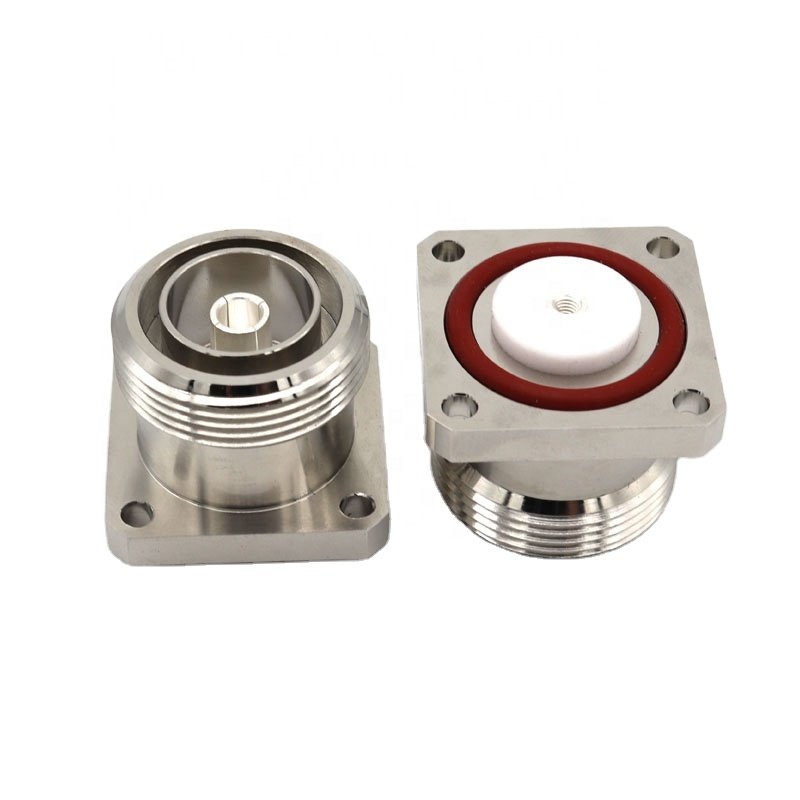 RF Coaxial Connector L29 7/16 Din Jack Female Flange For PCB Mount