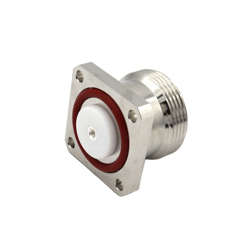 RF Coaxial Connector L29 7/16 Din Jack Female Flange For PCB Mount