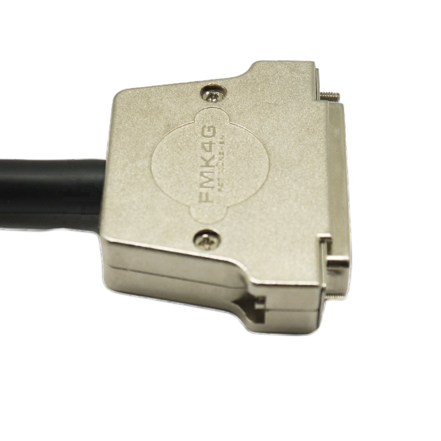 Customized manufacture supplier 180/75/45 degree D-Sub 50pin male female connector backshells db 50 metal hood