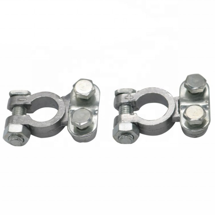 Top quality lead material pile head clamp battery terminal clip battery terminal connector car chuck for truck