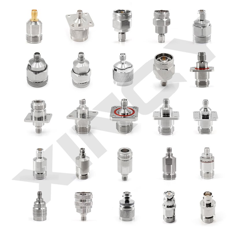 XINQY UHF 18G N Male To Male RF Adapter N-JJ Adapter DC-18GHz Coaxial Cable Connector For RF Microwave Signal