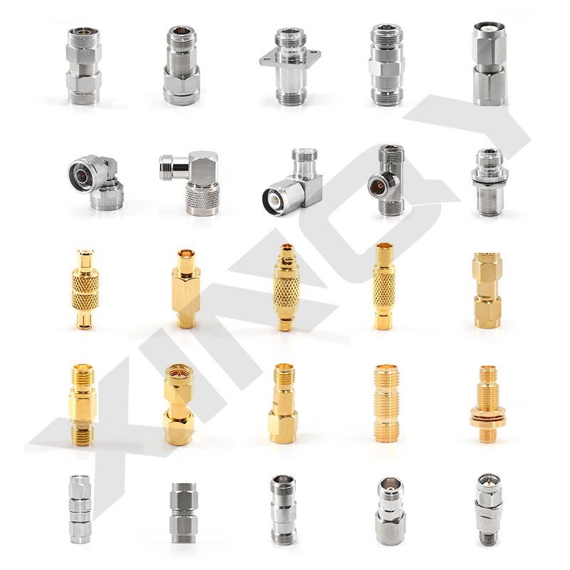 XINQY UHF 18G N Male To Male RF Adapter N-JJ Adapter DC-18GHz Coaxial Cable Connector For RF Microwave Signal