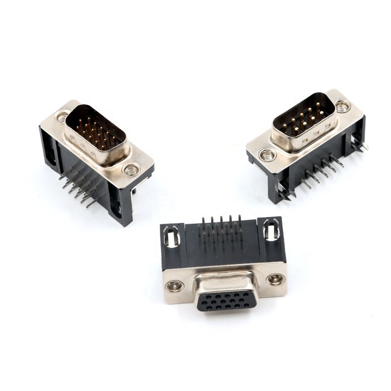 D-SUB Standard Connector Dsub A15s Crimp Kit Male Female D Sub Miniature Connectors