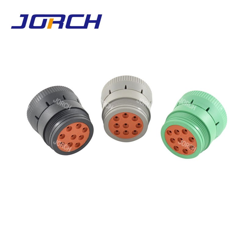 Deutsch Male Female HD Series 9 Pin Green Circular Connector Waterproof Auto connector HD10-9-J1939 HD16-9-1939S HD16-9-96S