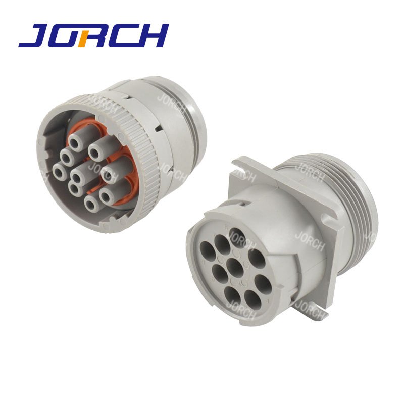Deutsch Male Female HD Series 9 Pin Green Circular Connector Waterproof Auto connector HD10-9-J1939 HD16-9-1939S HD16-9-96S