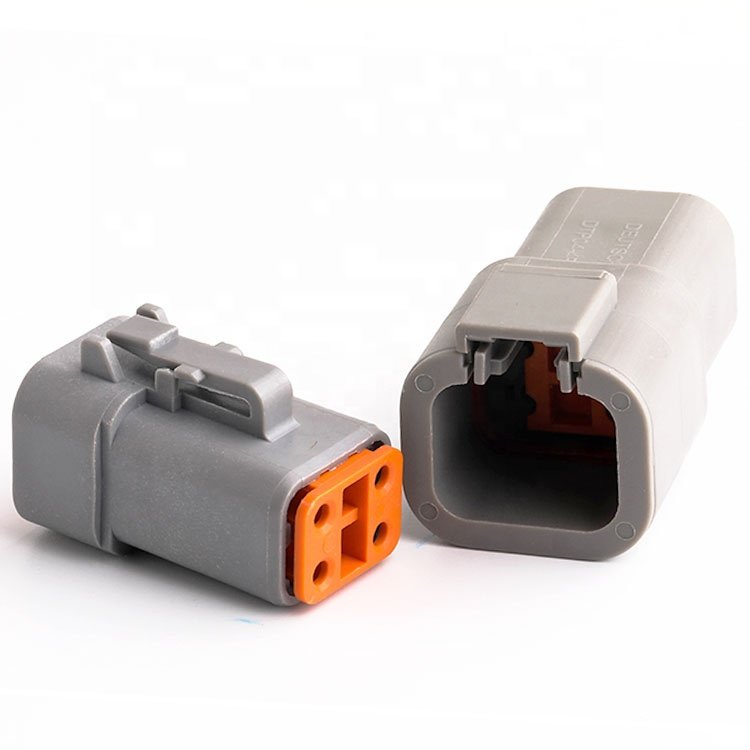 4 Way Female DTP06-4S Gray Housing Sealed Electrical Auto connector