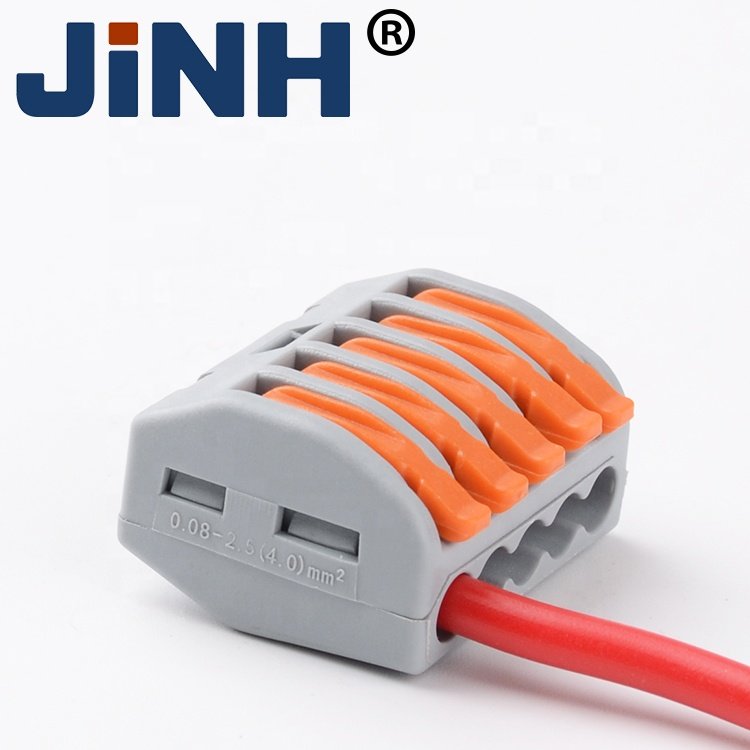 Factory Price 415 Electric Spring Lever Push in Quick Type Splice Wiring Cable Connectors for LED