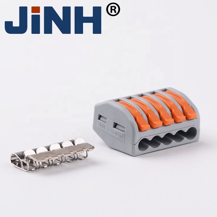 Factory Price 415 Electric Spring Lever Push in Quick Type Splice Wiring Cable Connectors for LED