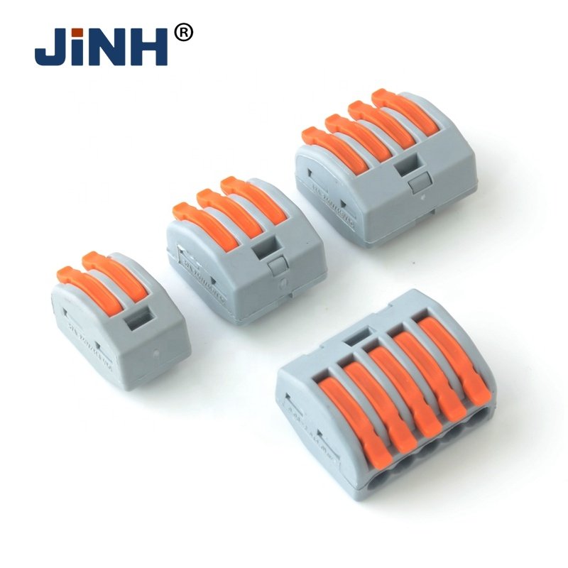 Factory Price 415 Electric Spring Lever Push in Quick Type Splice Wiring Cable Connectors for LED