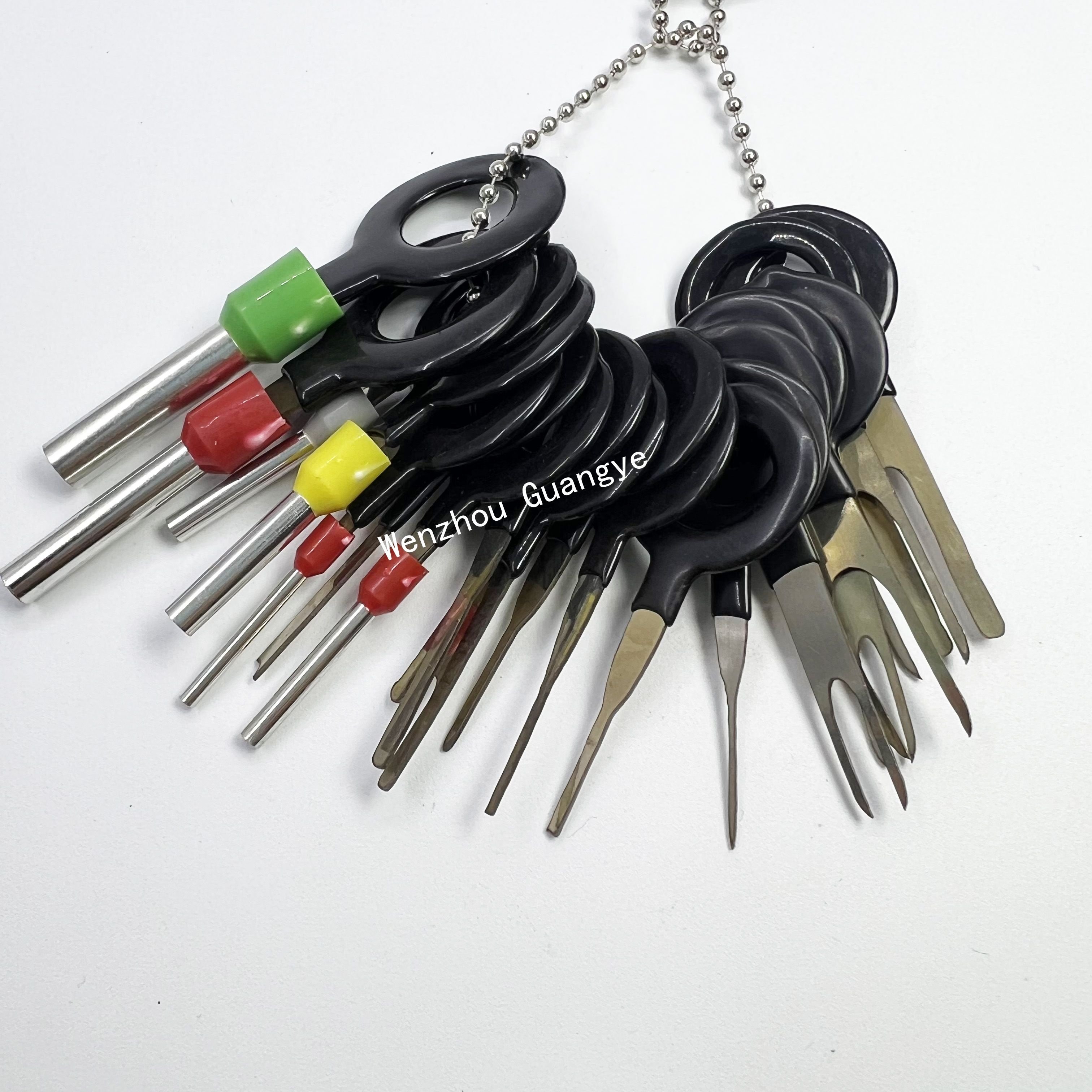 18/36/66pcs Car Terminal Removal Tool Kit Wire Connector Extractor Puller Release Pin