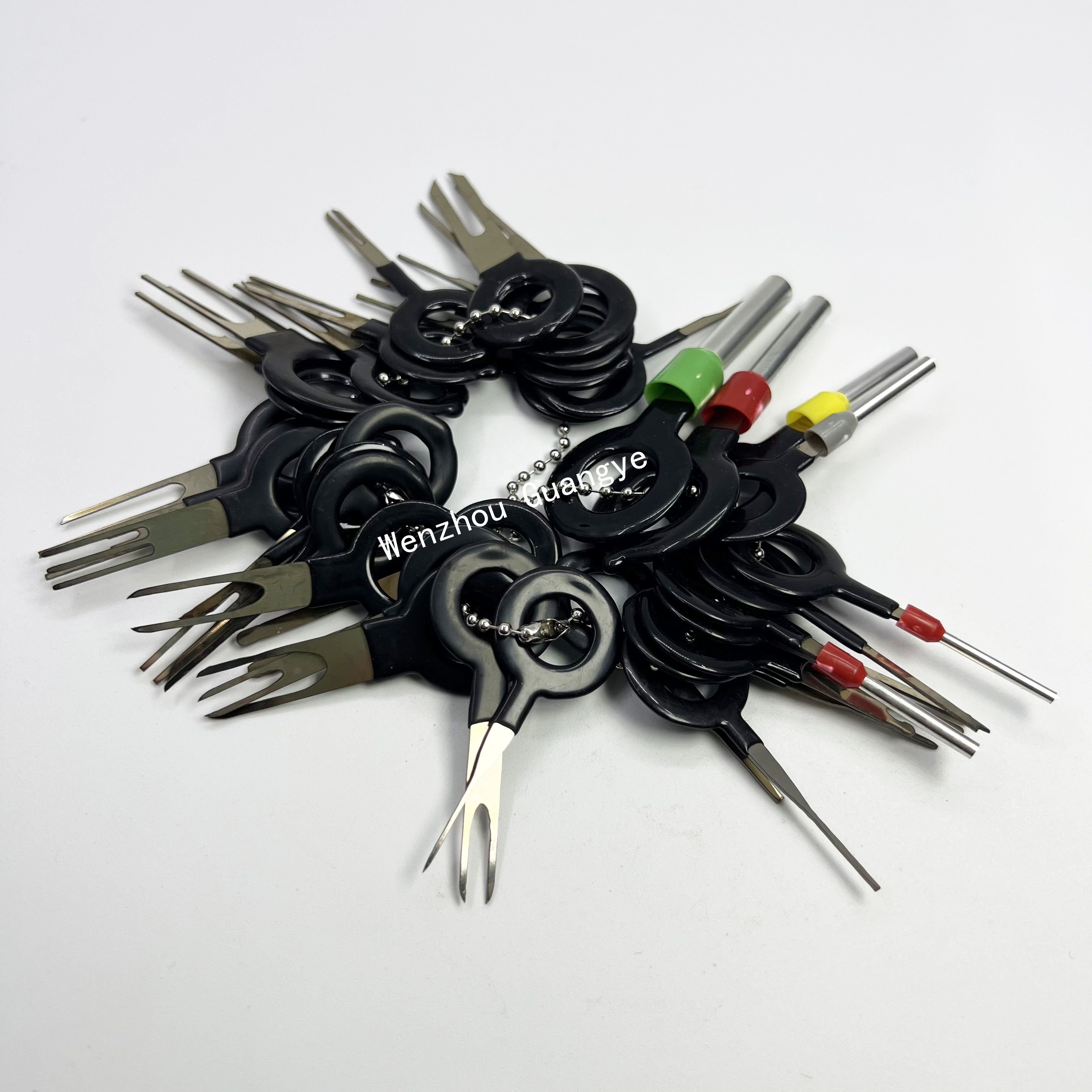 18/36/66pcs Car Terminal Removal Tool Kit Wire Connector Extractor Puller Release Pin