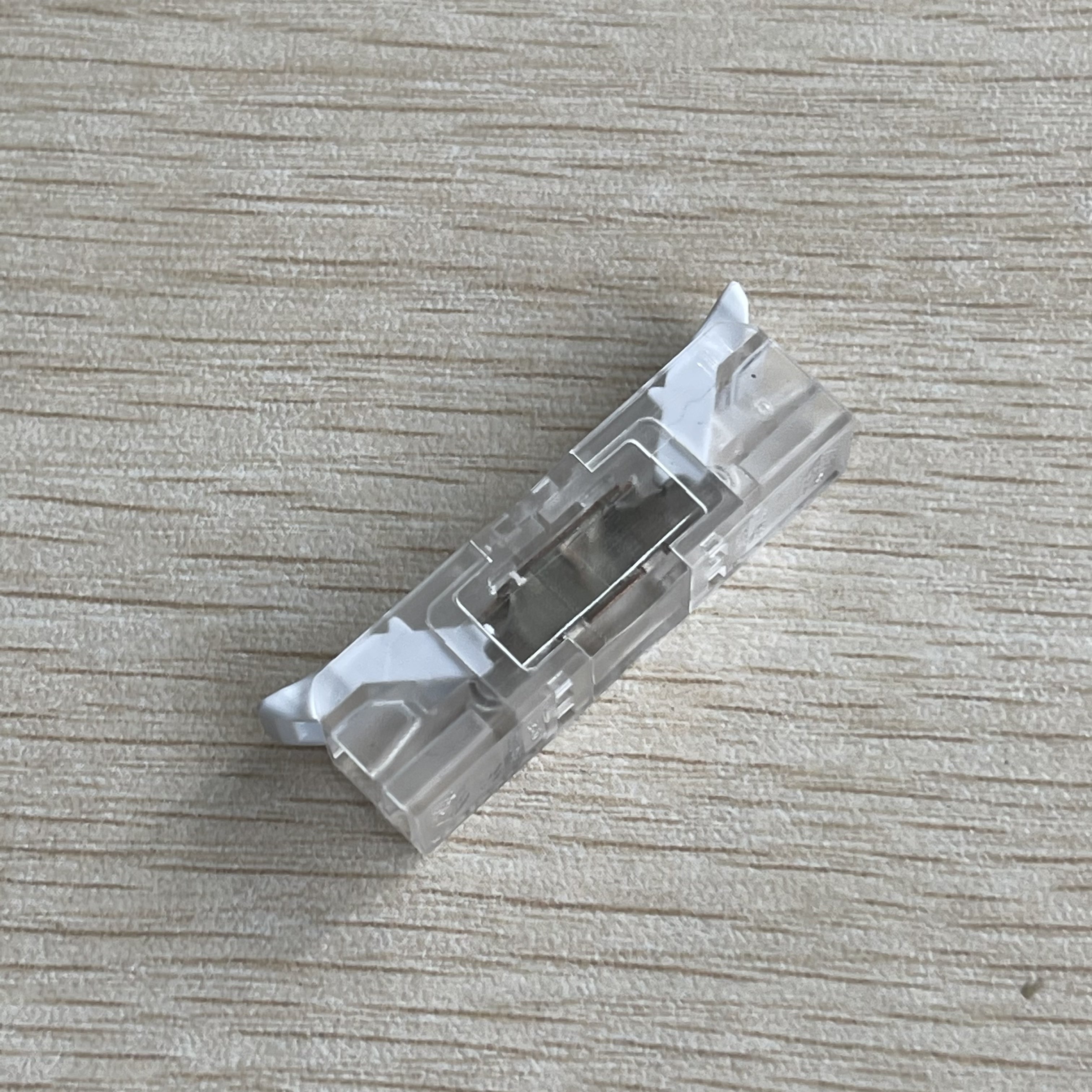 White color 1 Pin quick Compact Lever wire connector for wiring 2-4 mm2