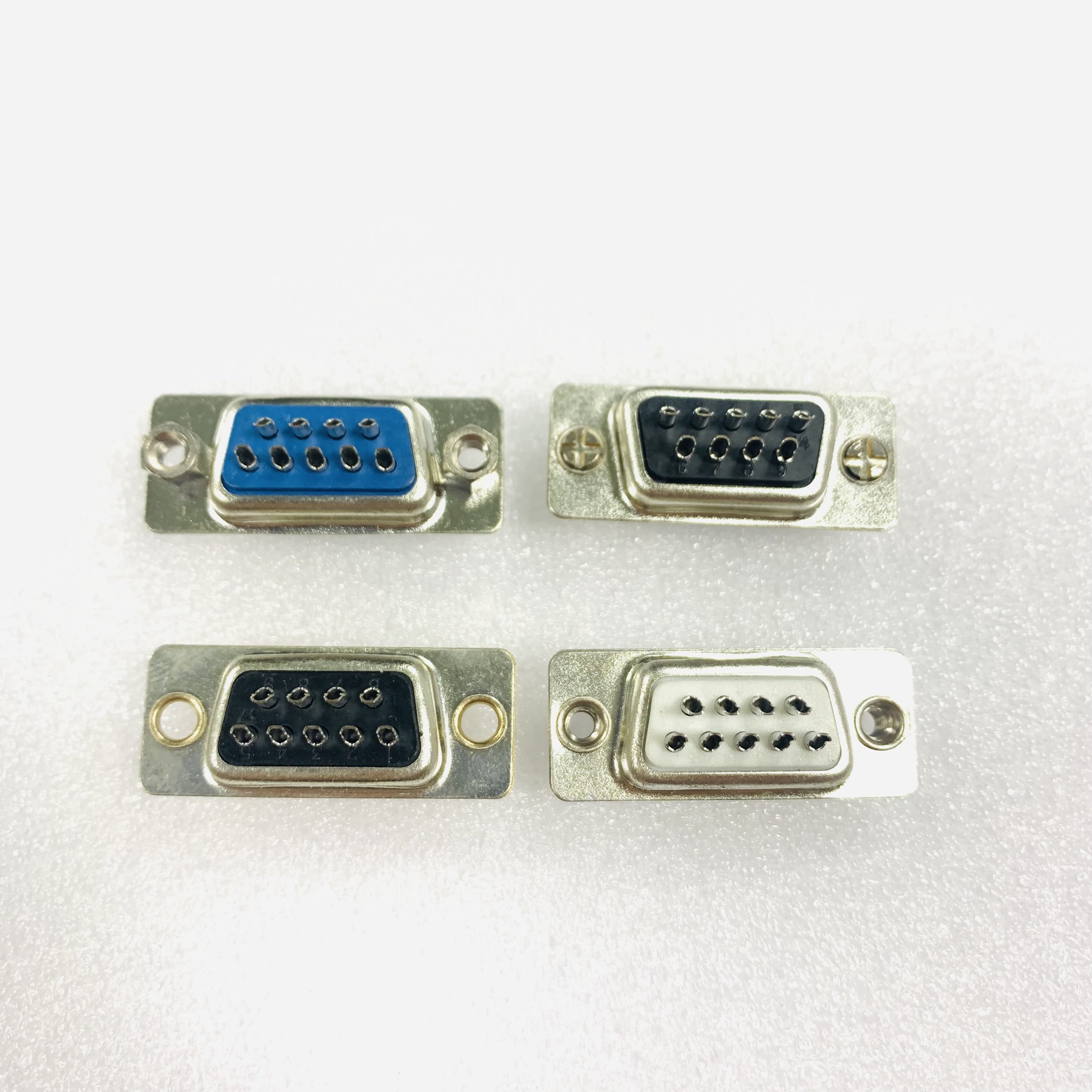 Factory hot selling Db welding male and female socket, two row and three row Dsub connector pin spacing 2.84mm 2.77mm