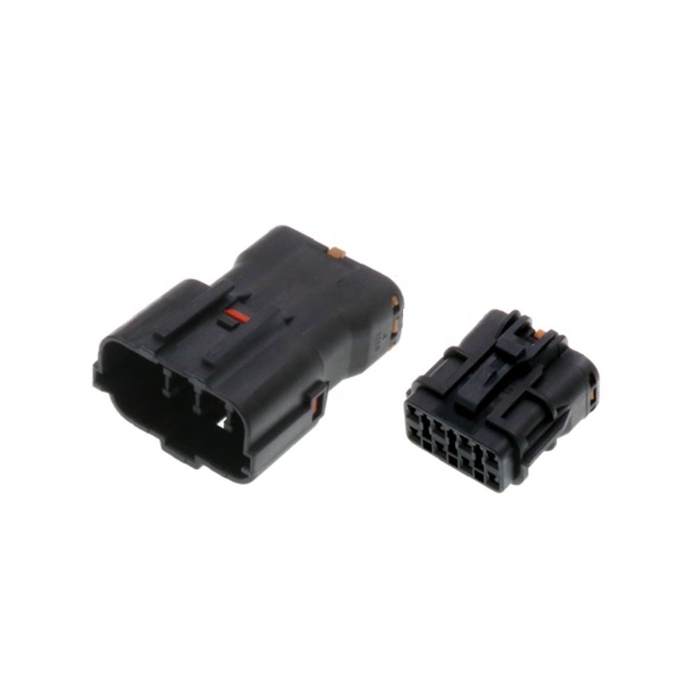 2 3 4 8 Pin Male Female Waterproof Wire Harness Electric Terminal Auto Connector