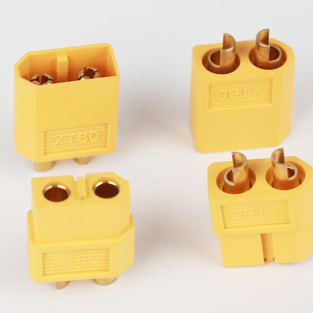 Gold Plated XT60 Connectors Male and Female Bullet Aircraft Model Plug for Car Battery Anti Spark XT90 XT30 with Pin Contacts