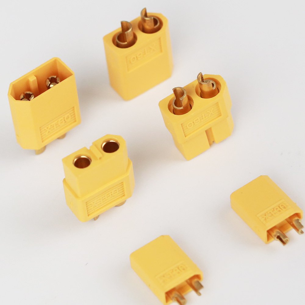 Gold Plated XT60 Connectors Male and Female Bullet Aircraft Model Plug for Car Battery Anti Spark XT90 XT30 with Pin Contacts