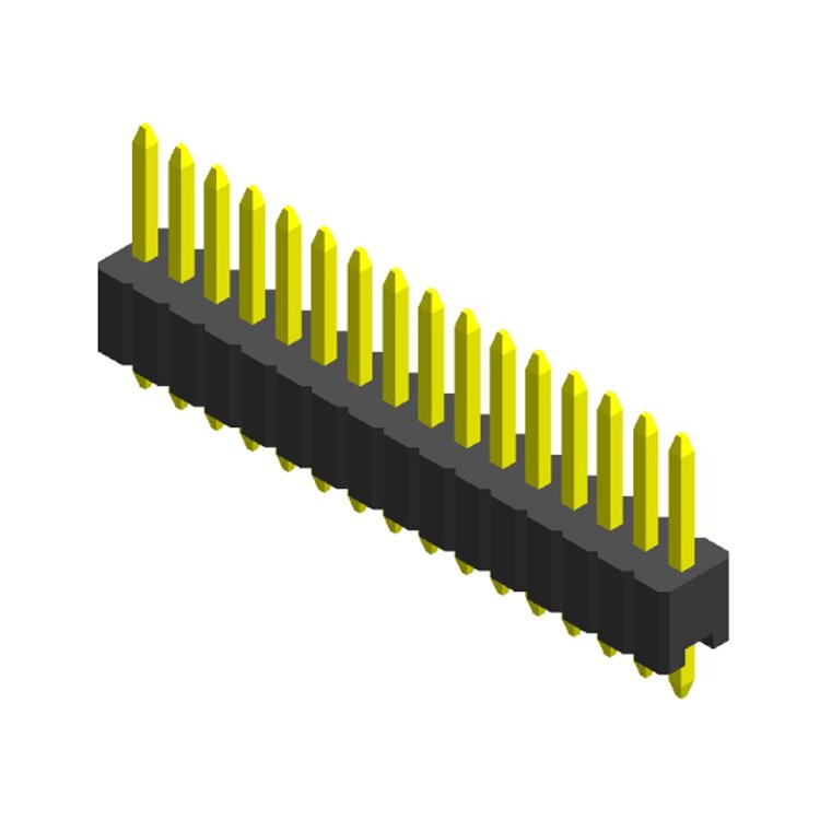Harwin M52-040023V2545 1.27mm Pin Header 1*25pins DIP Through Hole Connector Male PCB Idc 16 Pin Female Connector ELETE