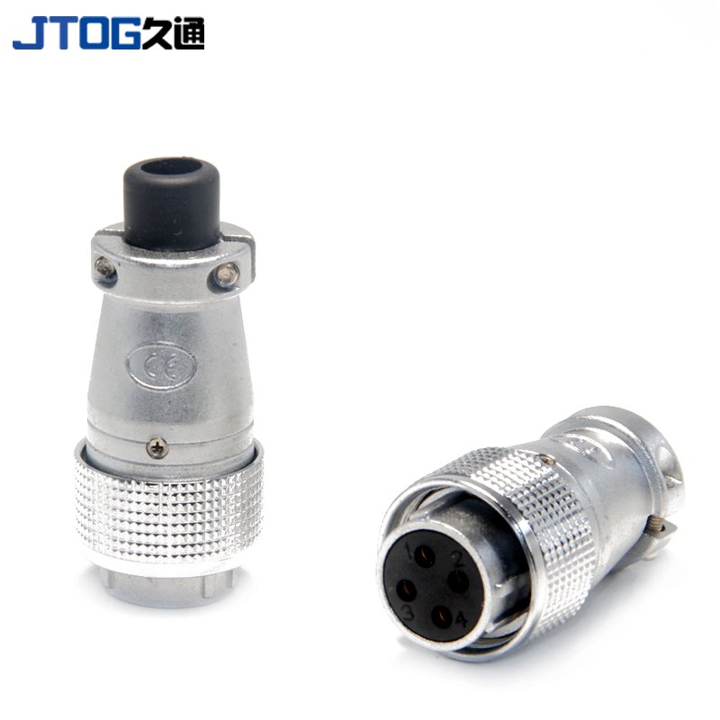 WEIPU WS Series Wire Terminal TQ Sleeve Cable Plug Metal Threaded Waterproof Aviation Connector