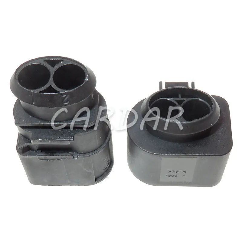 1 Set 2 Pin 1J0973752 1J0973752 1J0973852 6.3mm Auto Fuel Injection Connector Fan Socket For VW Toyota Honda Hyundai