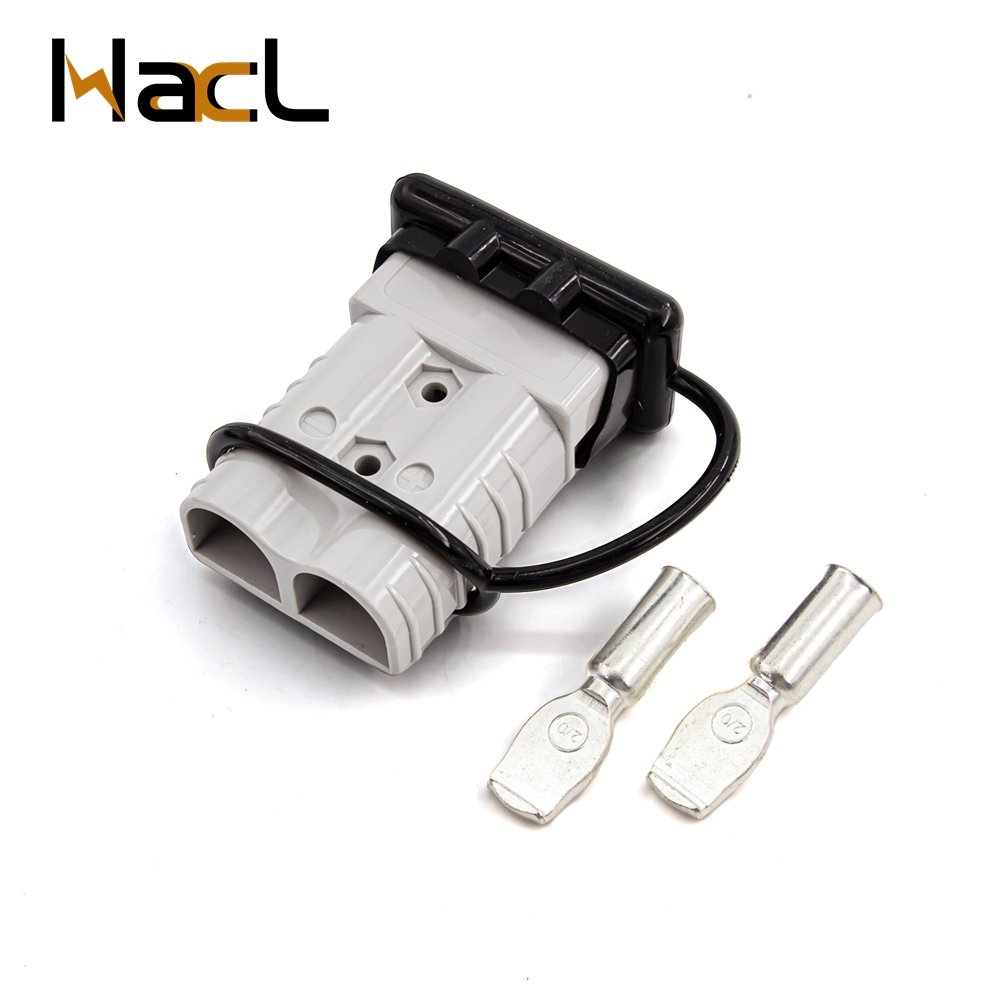 Customizable Red Grey Colors 600V 350A 175A 120A 50A 40A 2Pin Anderson Connector Battery Connector Anderson Plug