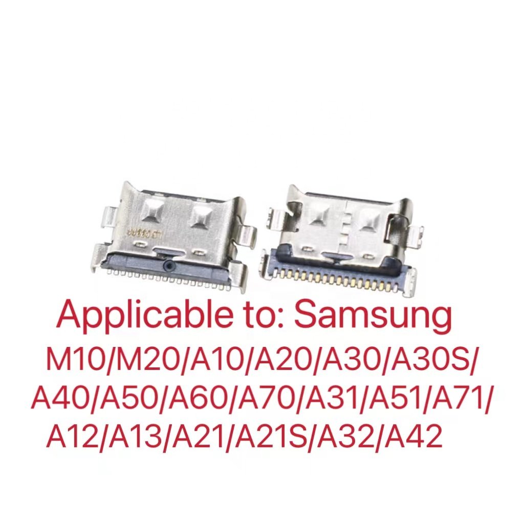 USB C 18P Female Connector Phone Tail Plug for M10/M20/A10/A20/A30/A30S/A40/A50/A60/A70/A31/A51/A71/A12/A13/A21/A21S/A32/A42
