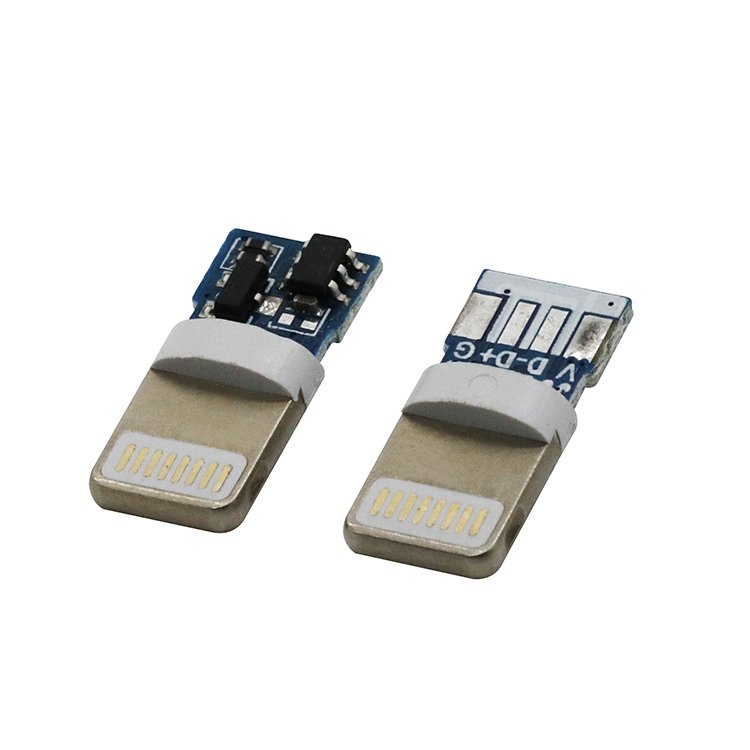 DIY Lightning USB Male Plug PCB Connector for Iphone,3 in 1