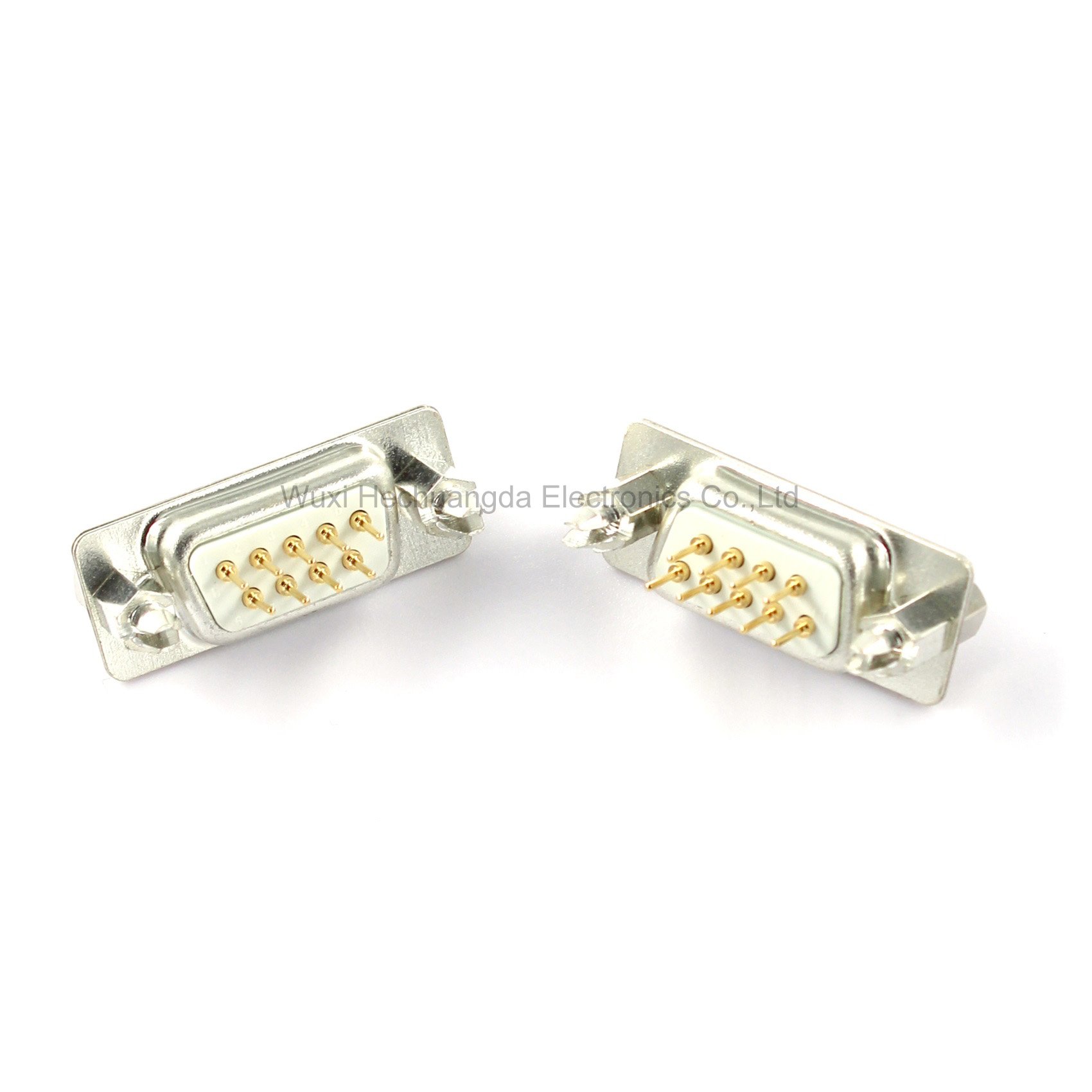 With fixed screw DP9 DP15 DP25 DP37 MALE FEMALE PCB CONNECTOR Insert plate type D-Sub DB9 DB15 DB25 DB37 9/15/25/37 pin