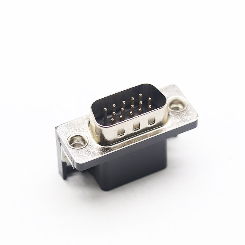 D-SUB 9 Pin Male Female Plug female and male DB15P DB9P DB25P DB37P custom molded cable assemblies right dsub D-SUB connector