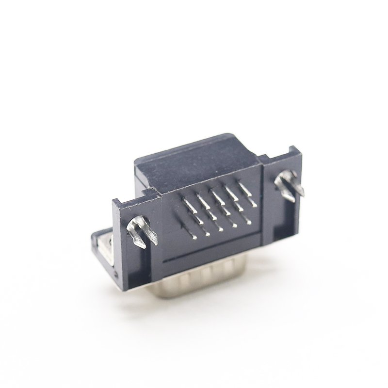D-SUB 9 Pin Male Female Plug female and male DB15P DB9P DB25P DB37P custom molded cable assemblies right dsub D-SUB connector
