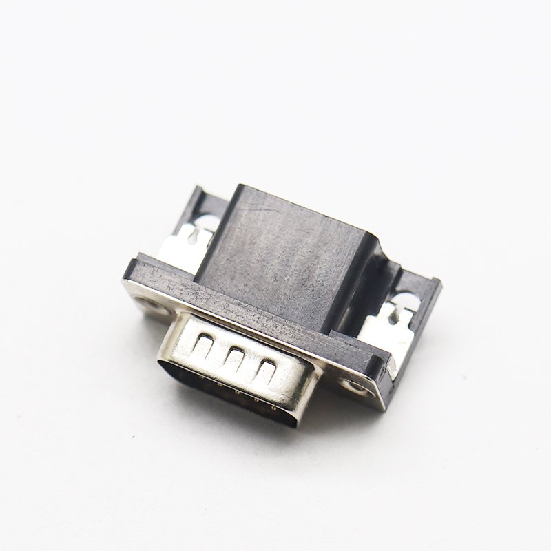 D-SUB 9 Pin Male Female Plug female and male DB15P DB9P DB25P DB37P custom molded cable assemblies right dsub D-SUB connector