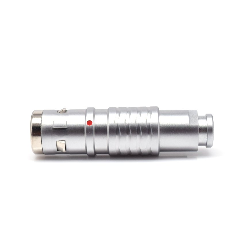 Factory 1K Series 14mm Waterproof DC Male Female Right Angle Molded Fast Lock Connector For Power Entry