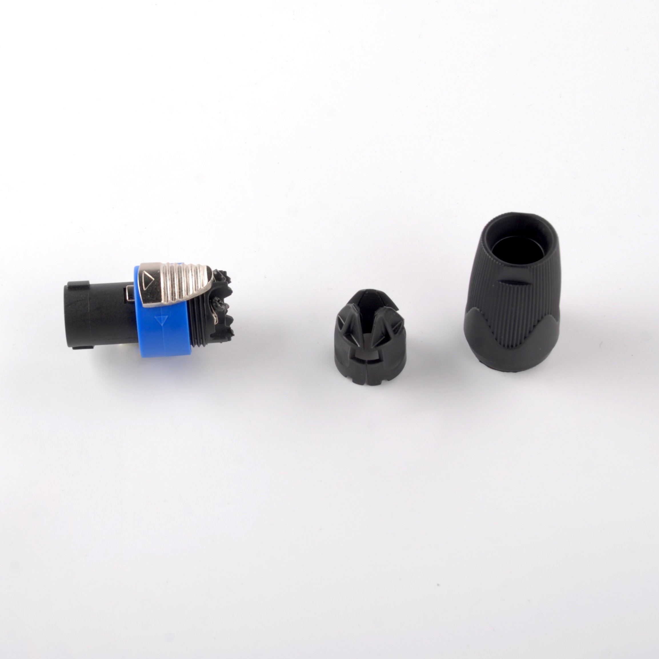 Speaker Connector Brigtht Color NL4 4 Pole Blue Speakon Audio Plugs Male Connector