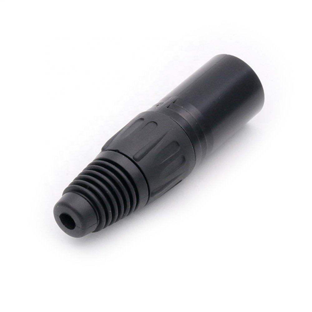 3 pins XLR connector Microphone MIC Mixer XLR male plug + female jack cable connector with gold plated pins