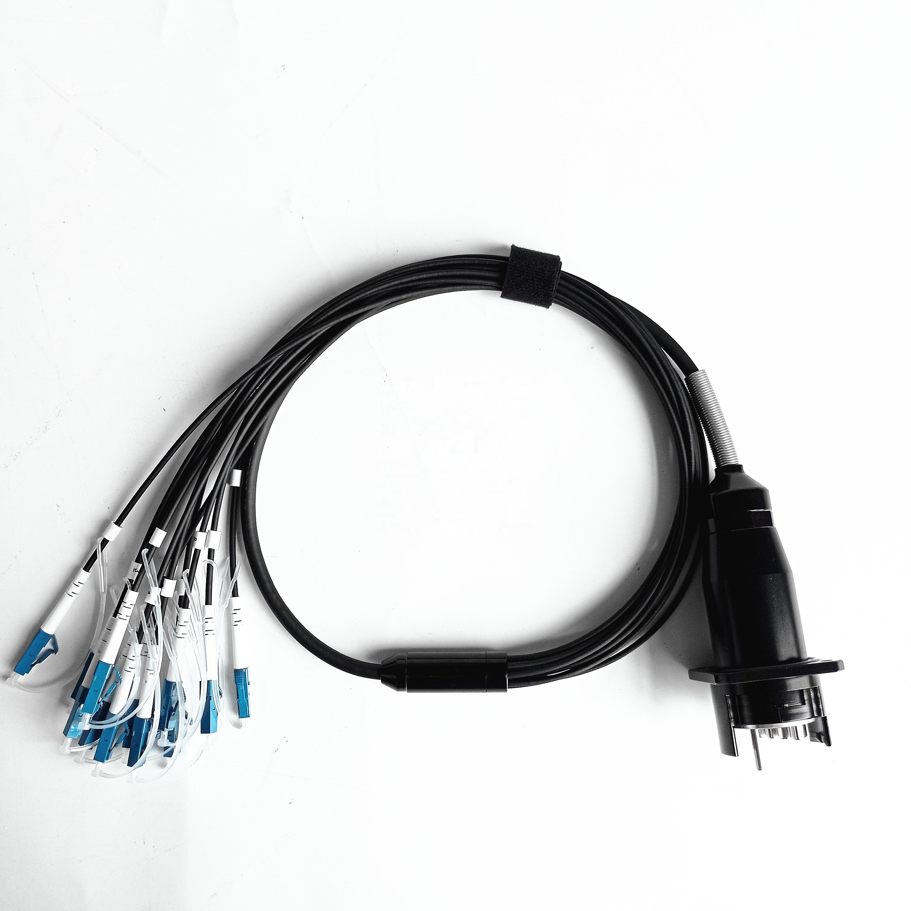 ZLTC YZC12P YZC12S plug and Socket outdoor field waterproof IP67 fiber connector assemblies for harsh environment using