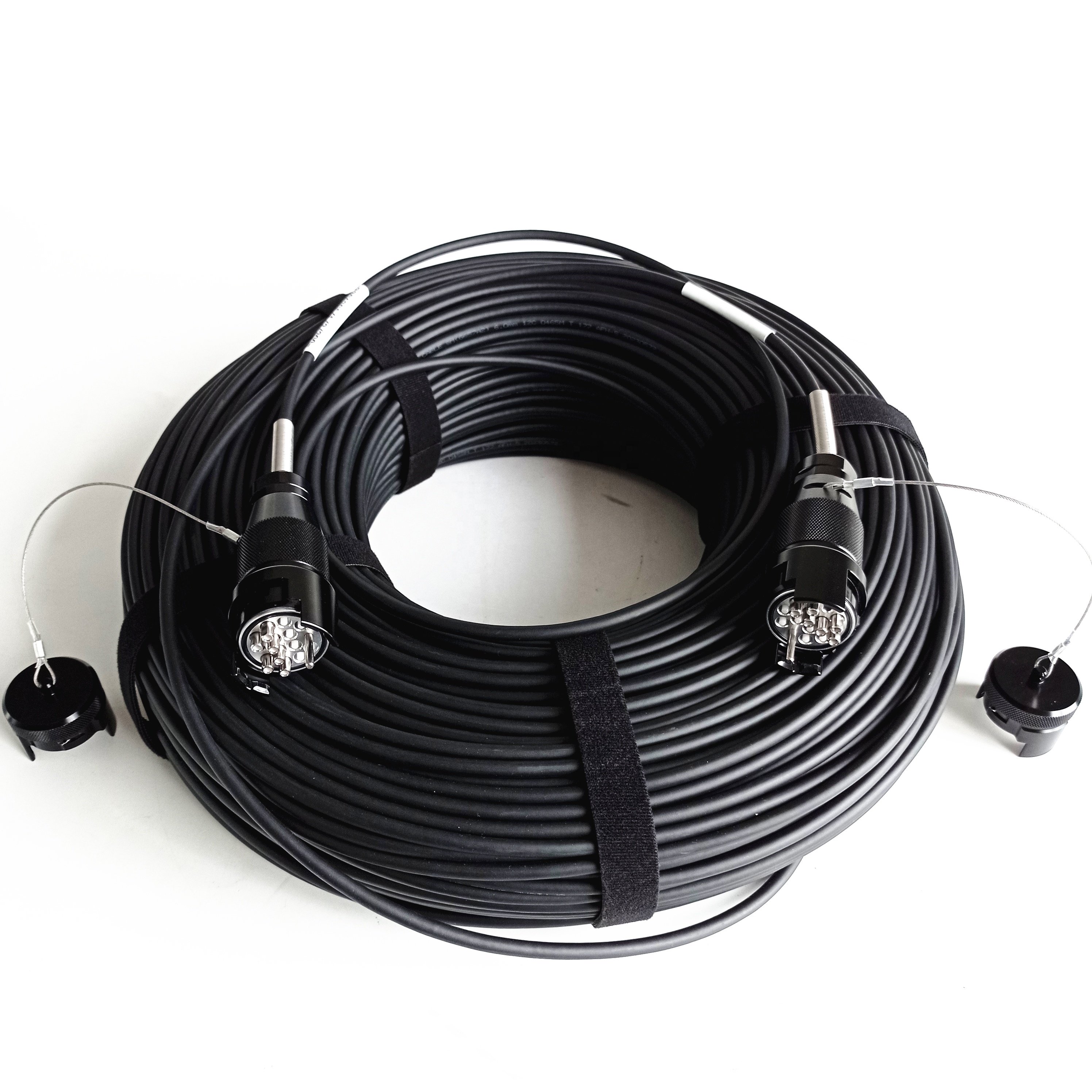 ZLTC YZC12P YZC12S plug and Socket outdoor field waterproof IP67 fiber connector assemblies for harsh environment using