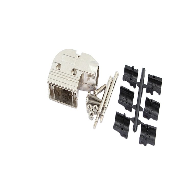 D-SUB 9Pin 15Pin Connector Metal Hood DB9 DB15 Case For Cable D-sub Connectors And Hoods D-sub 9pin Hood