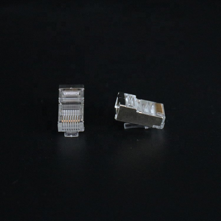 Through Hole Connector RJ45 Plug UTP Cat5 CAT6 UTP Rg45 Pass Through RJ45 Connector