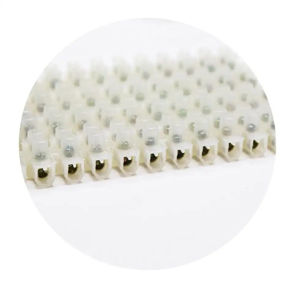 Chaer U Type Electrical 30 60 80 100 Amp Flexible PP/PA/PE Screw Terminal Block Wire Terminal Block Connector