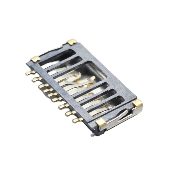 TF push-push micro SD Card reader Socket Adapter sd memory card holder TF Card 9 pins connector